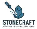 waterjet cutting on stone