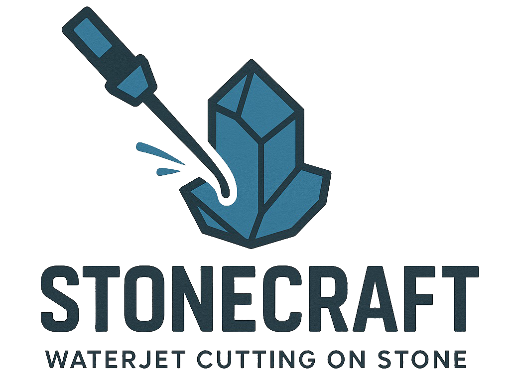 waterjet cutting on stone