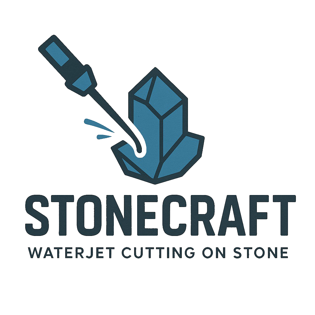 waterjet cutting on stone